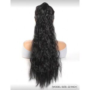 Women’s Black Ponytail Hair Extension 22” hair accessories beauty